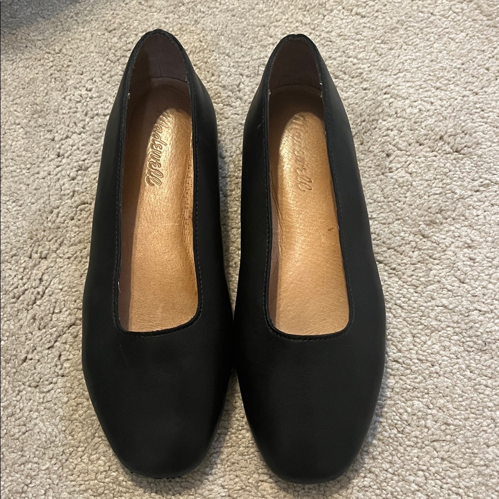 Madewell The Cory Flat in Leather